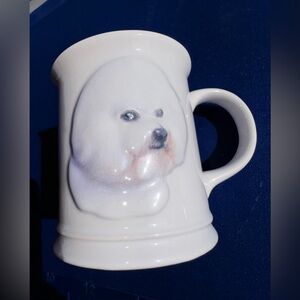 1999 Bichon Frise 3D Dog Mug Raised Image Coffee/Tea Mug